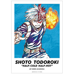 TVアニメ「僕のヒーローアカデミア」 轟焦凍 Ani-Art 第5弾 A3マット加工ポスター