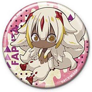メイドインアビス 烈日の黄金郷 ぺたん娘缶バッジ ファプタ