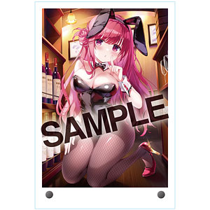 くろバニーCLUB アクリルミニボードコレクション10 きみしま青