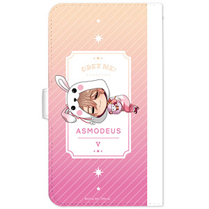 Obey Me！ アスモデウス ちびころ 手帳型スマホケース Mサイズ