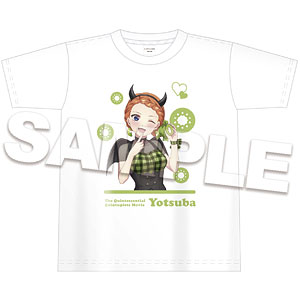 映画「五等分の花嫁」 Tシャツ Little devil 中野四葉 XL