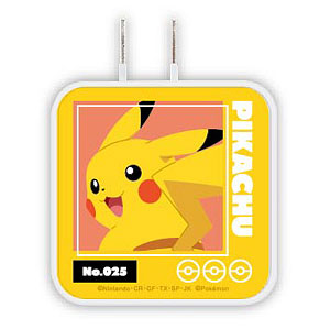 ポケットモンスター USB/USB Type-C ACアダプタ ピカチュウ