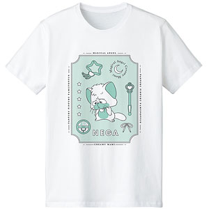 魔法の天使 クリィミーマミ ネガ モチーフ柄 Tシャツ メンズ L