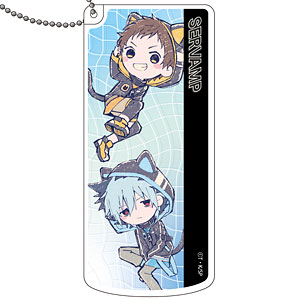 スライド式小物ケース「SERVAMP-サーヴァンプ-」04/城田真昼＆クロ ケモ耳サイバーver.(グラフアート)
