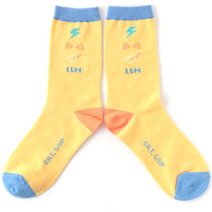 うる星やつら 靴下(イエロー)
