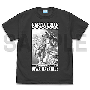 ウマ娘 プリティーダービー ナリタブライアン/Two Pieces Tシャツ/SUMI-XL