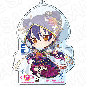ラブライブ！スクールアイドルフェスティバル ALL STARS デカキーホルダー 園田海未 月下の大和撫子 デフォルメ ver