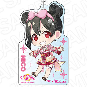 ラブライブ！スクールアイドルフェスティバル ALL STARS デカキーホルダー 矢澤にこ 湯けむり天女 デフォルメ ver