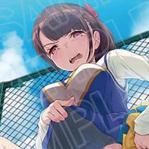 嫌な顔されながらおパンツ見せてもらいたい ミニアクリルアート チアリーダー
