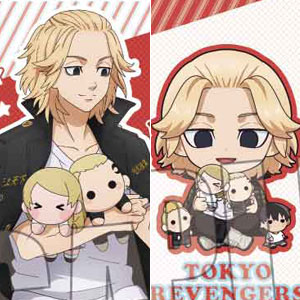 らくピタポスター 東京リベンジャーズ 佐野万次郎 ぎゅぎゅっとぬいぐるみver.