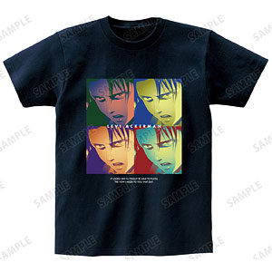 進撃の巨人 リヴァイ paleful Tシャツ メンズ M