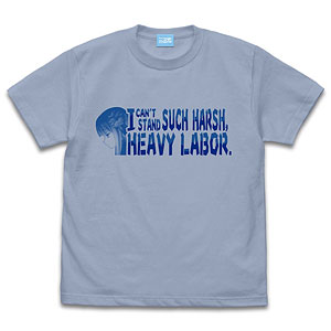 異世界おじさん そんな過酷な重労働耐えられないよTシャツ/ACID BLUE-XL