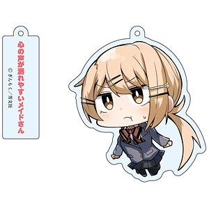 【限定販売】心の声が漏れやすいメイドさん ワイヤーキーホルダー 津雲凪風