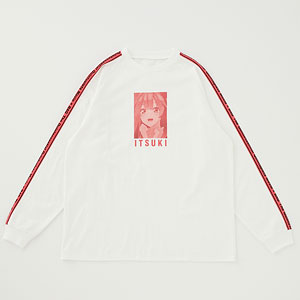 映画「五等分の花嫁」 アームロングTシャツ RED UNISEX L