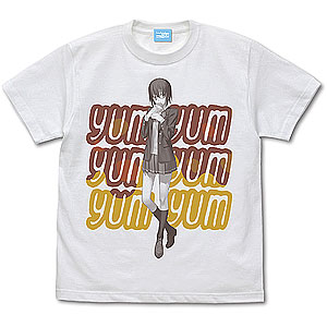 月姫 -A piece of blue glass moon- シエルのカレーパンもぐもぐ Tシャツ/WHITE-XL