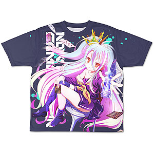 ノーゲーム・ノーライフ 描き下ろし 「白」両面フルグラフィックTシャツ ASCIENTE！Ver./-S