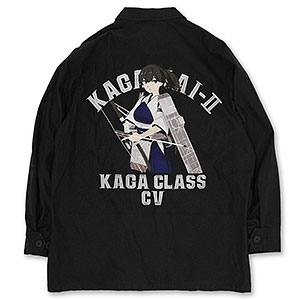 コスパ・デポ限定 艦隊これくしょん -艦これ- 加賀改ニ護 刺繍ファティーグジャケット/BLACK-M