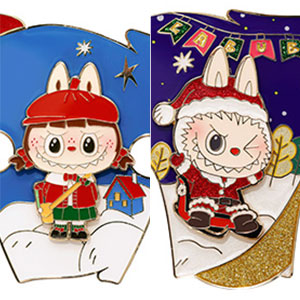 LABUBU ザ・モンスターズ レッツ クリスマス シリーズ マグネット 12個入りBOX