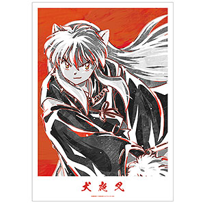 【海外限定】　犬夜叉　かごめ　マフラー　ステンドグラス風アート 犬夜叉 × グラフアートショップ 1月9日より公式イラストの新商品発売!!