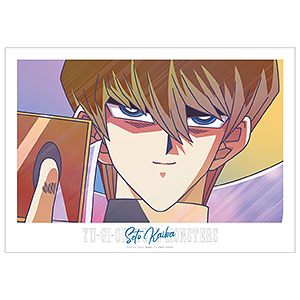 遊☆戯☆王デュエルモンスターズ 海馬瀬人 Ani-Art clear label A3マット加工ポスター