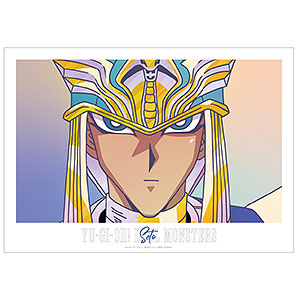 遊☆戯☆王デュエルモンスターズ セト Ani-Art clear label A3マット加工ポスター