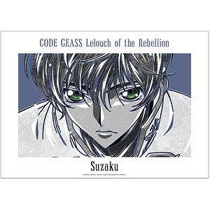 コードギアス 反逆のルルーシュ スザク Ani-Art BLACK LABEL A3マット加工ポスター