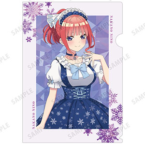 映画『五等分の花嫁』 描き下ろしイラスト 中野二乃 スノーメイドver. クリアファイル