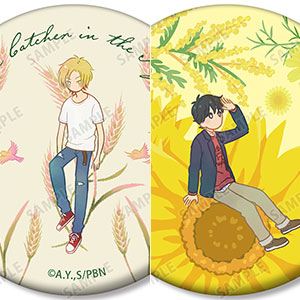 BANANA FISH トレーディング Botania マット缶バッジ 8個入りBOX