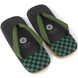 アニメ「鬼滅の刃」 竈門炭治郎 雪駄サンダル ユニセックス S(24-24.5cm)