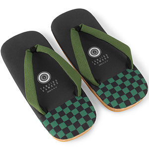 アニメ「鬼滅の刃」 竈門炭治郎 雪駄サンダル ユニセックス L(26-26.5cm)