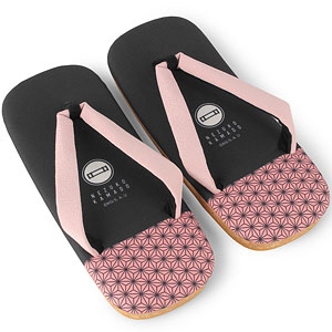 アニメ「鬼滅の刃」 竈門禰豆子 雪駄サンダル ユニセックス LL(27-27.5cm)