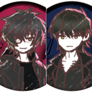 スロウ・ダメージ スロウダメージ 缶バッジ グラフアートイラスト 全8種セット 缶バッジ「スロウ・ダメージ」13/コンプリートBOX(全8種