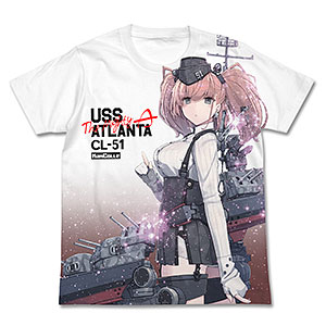 艦隊これくしょん -艦これ- アトランタ フルグラフィックTシャツ/WHITE-M