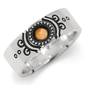 魔法少女まどか☆マギカ 美樹さやか ソウルジェムシルバーリング