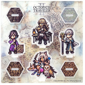 オクトパストラベラーII アクリルスタンドセット 〈西大陸