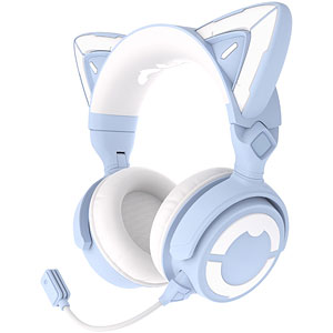 猫耳ヘッドホン4 ブルー色