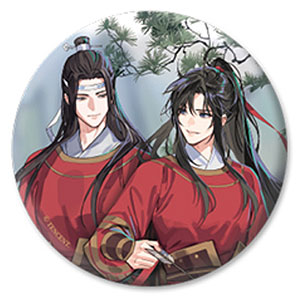 アニメ「魔道祖師」 少年如故Ver. 紅葉 缶バッジ 魏無羨＆藍忘機