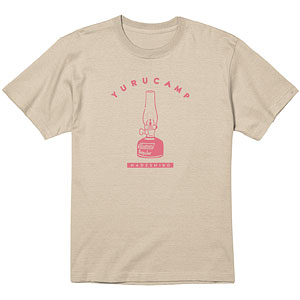 映画『ゆるキャン△』 各務原なでしこ モチーフ柄 Tシャツ メンズ L