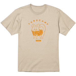 映画『ゆるキャン△』 斉藤恵那 モチーフ柄 Tシャツ メンズ XL