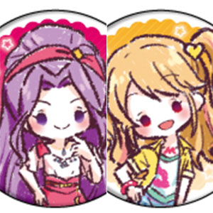 缶バッジ「アイカツ！」01/グループA グラフアート 8個入りBOX[A3