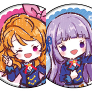 缶バッジ「アイカツ！」01/グループA グラフアート 8個入りBOX[A3