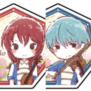 キャラアクリルバッジ 金色のコルダ2 100万人の金色のコルダ 02 マーチング衣装ver グラフアート 7個入りbox A3 ０２月予約