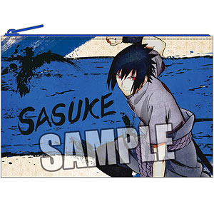 NARUTO-ナルト- 疾風伝 フラットポーチ「うちはサスケ」