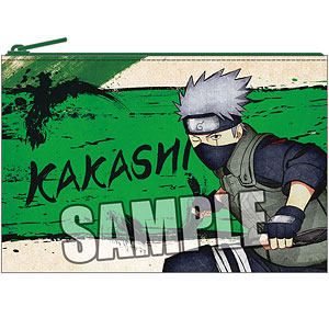 NARUTO-ナルト- 疾風伝 フラットポーチ「はたけカカシ」