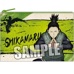 NARUTO-ナルト- 疾風伝 フラットポーチ「奈良シカマル」