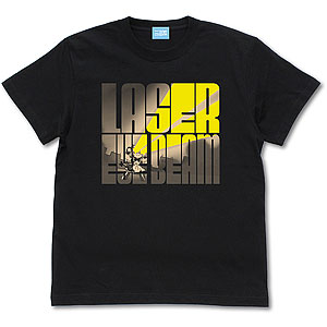 令和のデ・ジ・キャラット 目からビーム Tシャツ/BLACK-M