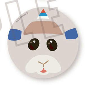 PUI PUI モルカー フェイス缶バッジ ペーター