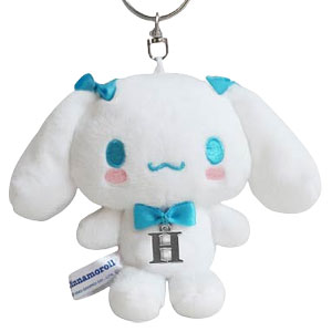 サンリオキャラクターズ シナモロール イニシャルマスコット ツインテ H
