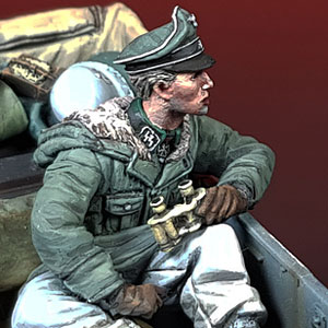 1/35 WWII ドイツ武装親衛隊 将校＆ドライバー乗員セット 合図する将兵