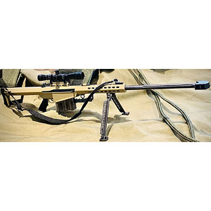 1/6 アメリカ軍 M82A1 キャリバー50 狙撃銃 (デザートイエロー) 完成品